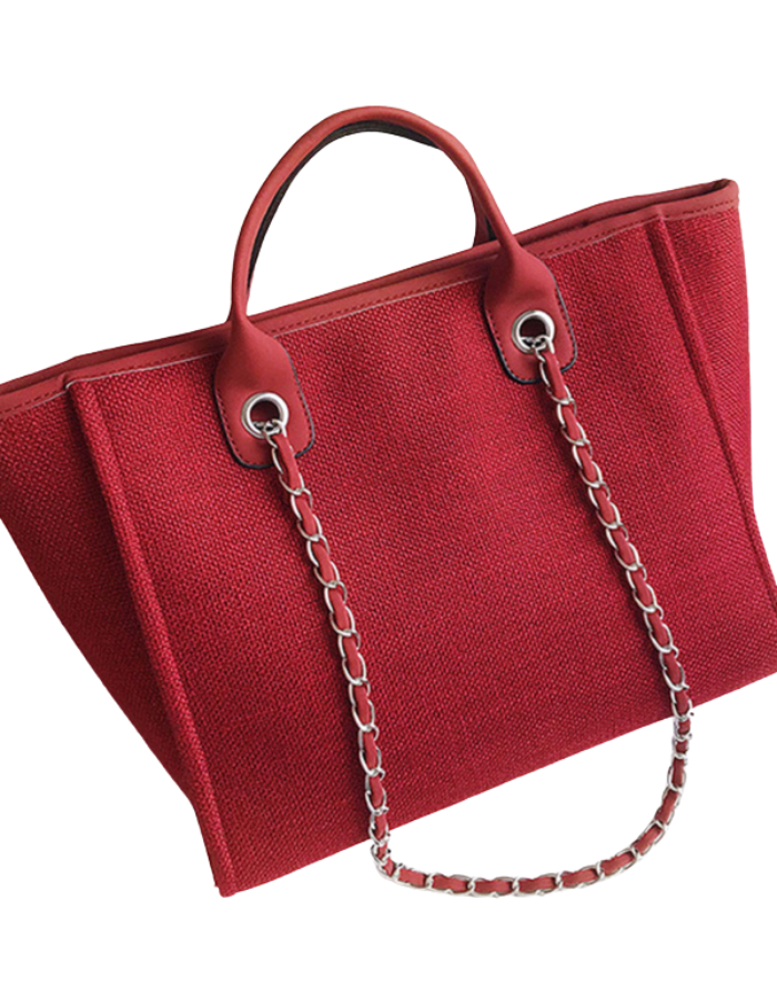 SHOPIQAT Bucket Women's Large Capacity Portable Single Shoulder Diagonal Chain Tote Bag - Premium from shopiqat - Just $11.250! Shop now at shopiqat